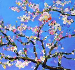HOMAGE TO VAN GOGH: ALMOND BLOSSOM