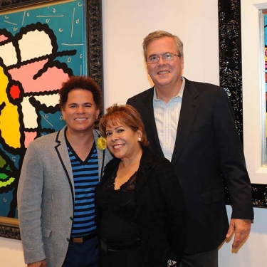 JEB BUSH AND WIFE