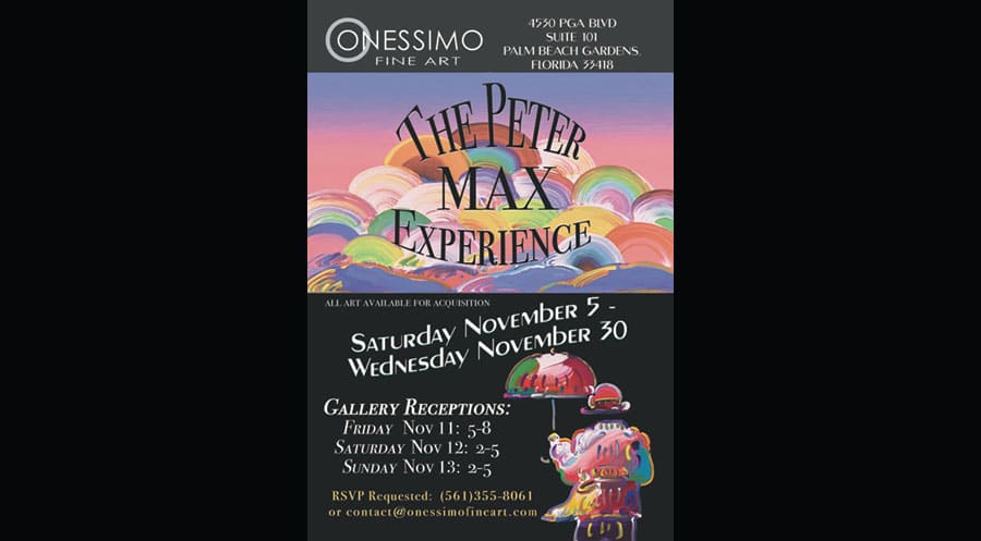Peter Max Experience – Palm Beach Gardens Florida