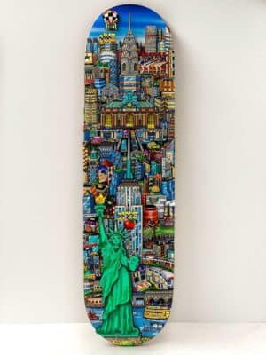 Lady Liberty Skateboard Deck